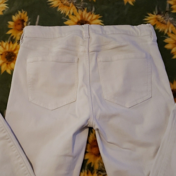 Liverpool White Skinny Jeans Versatile Spring Essential,size 6/28 - Picture 4 of 5